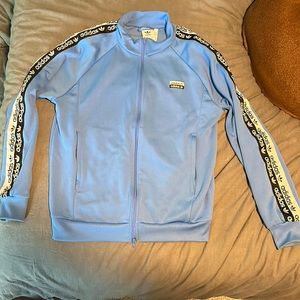 Adidas zip up jacket, size large.
